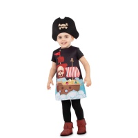Costume de capitaine pirate pour les filles