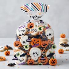 Sachets pour biscuits et bonbons d'Halloween