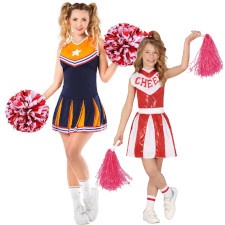 Pom-pom girls & Cheerleader