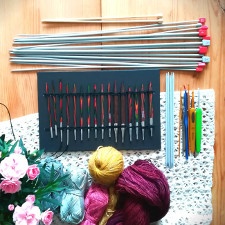 Aiguilles à tricoter et à crocheter