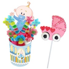 Gâteaux de bonbons pour Baptême
