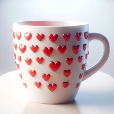 Mugs de Saint-Valentin