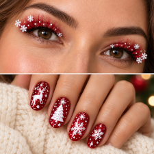 Ongles, Cils et Accessoires de Noël