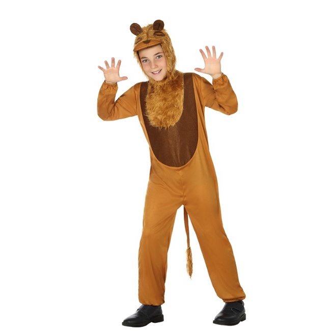 Vista principal del déguisement de lion pour enfants en stock