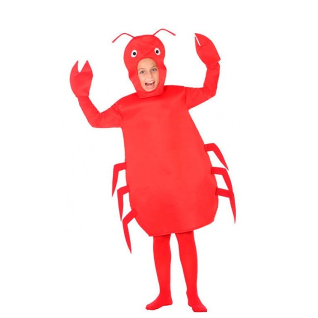 Vista principal del costume de crabe pour enfants en stock
