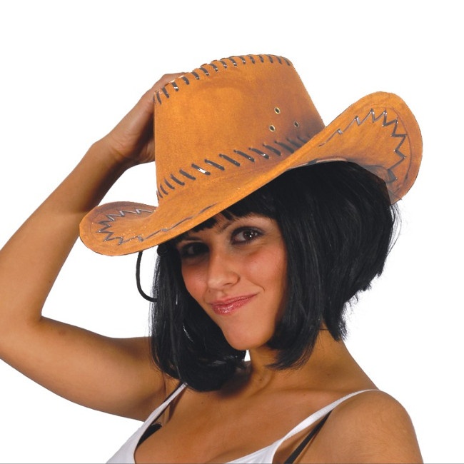 Vista principal del chapeau de Cowboy - 56 cm
