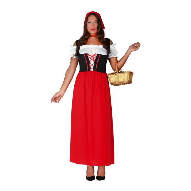 Vista principal del déguisement de paysanne médiévale pour femme disponible también en talla XL