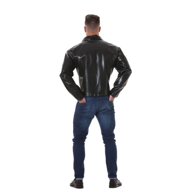 Foto lateral/trasera del modelo de Déguisement veste noire pour hommes