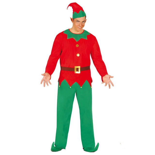 Vista principal del costume d'elfe pour hommes en stock