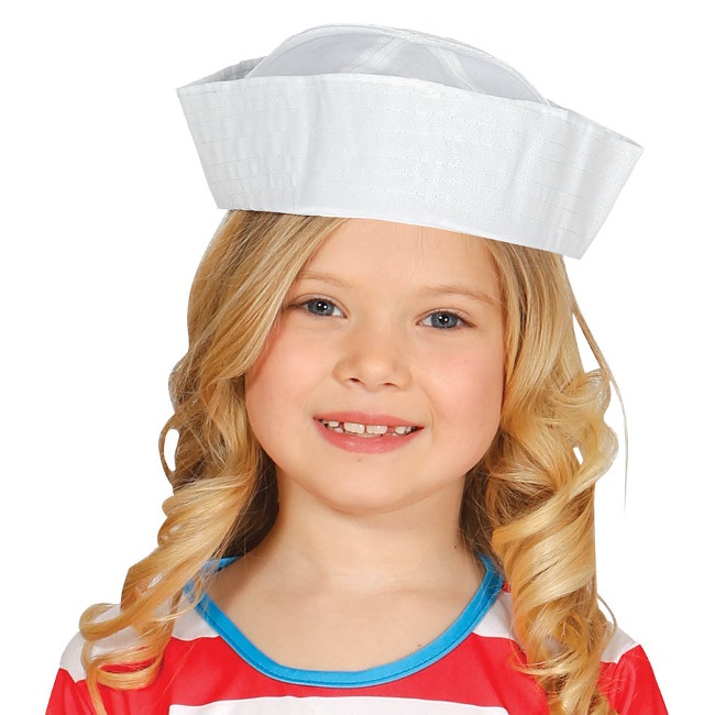Vista delantera del chapeau de marin pour enfants - 59 cm en stock