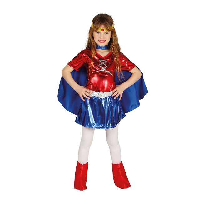 Vista principal del costume de Wonder Woman pour enfants en stock