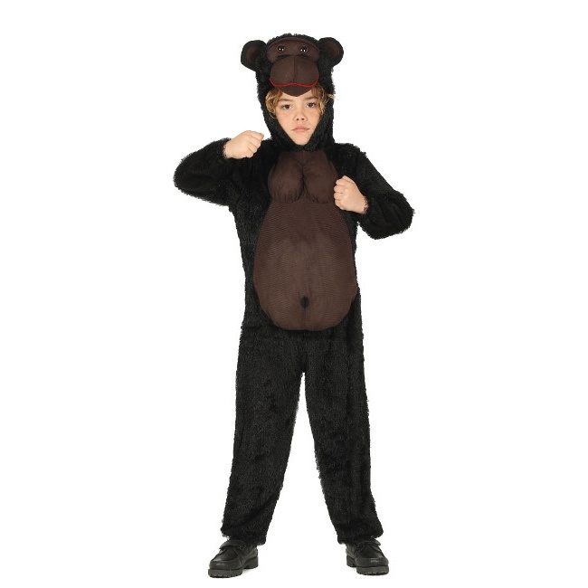 Vista principal del costume de gorille sauvage pour enfants en stock