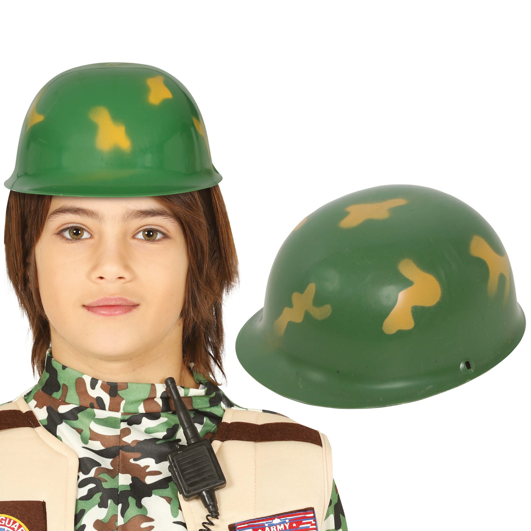 Casque militaire enfant