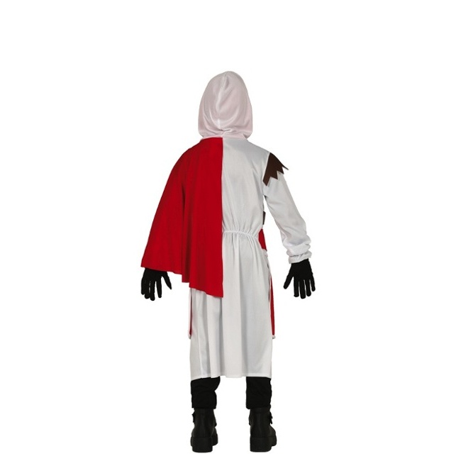 Foto lateral/trasera del modelo de Costume Assassin's Creed pour enfants