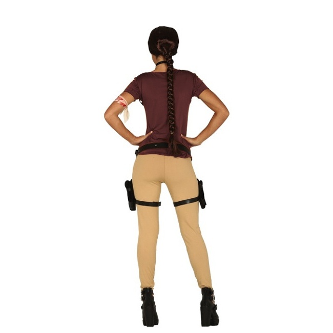 Costume long femme Lara Croft