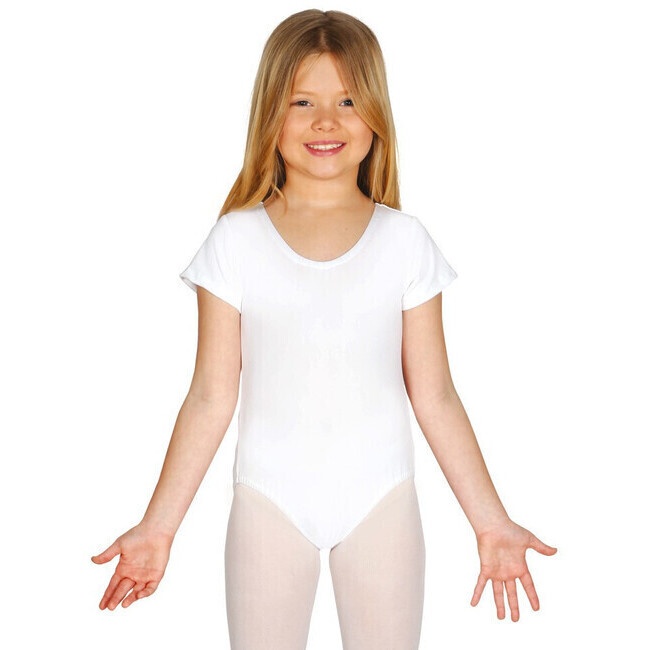 Vista frontal del body blanc pour enfants en stock
