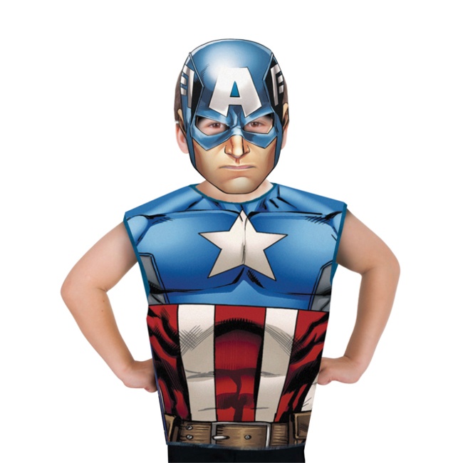 Iron Man + Captain America - Costumes pour enfants Avengers 2