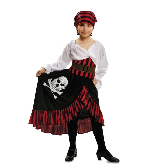 Vista principal del costume de pirate berbère pour filles en stock