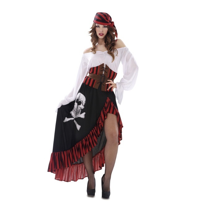 Vista principal del costume de pirate berbère pour femme en stock