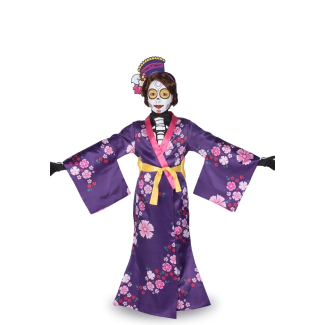 Vista principal del costume Catrinas Mariko pour filles en stock