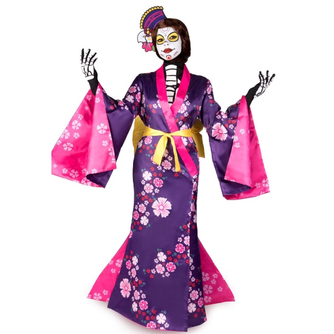 Vista principal del costume Mariko de Catrinas pour femme en stock