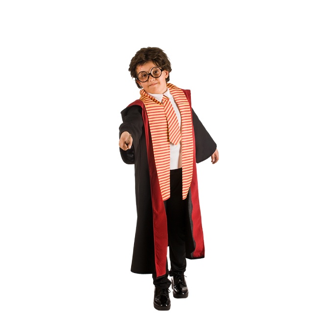 Vista principal del costume d'apprenti magicien pour enfants en stock