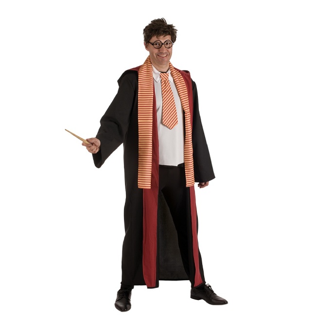 Vista principal del costume d'apprenti magicien pour hommes en stock