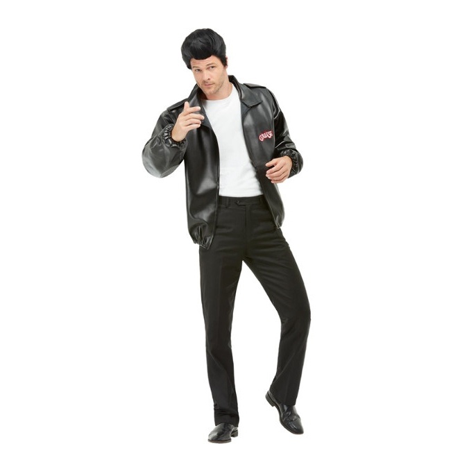 Vista principal del costume Danny Zuko (Grease) pour hommes avec licence officielle en stock
