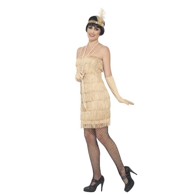 Costume femme 1920 flirt charleston à sequins et franges