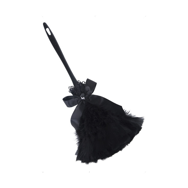 Vista principal del torchon de femme de chambre noir - 36 cm en stock
