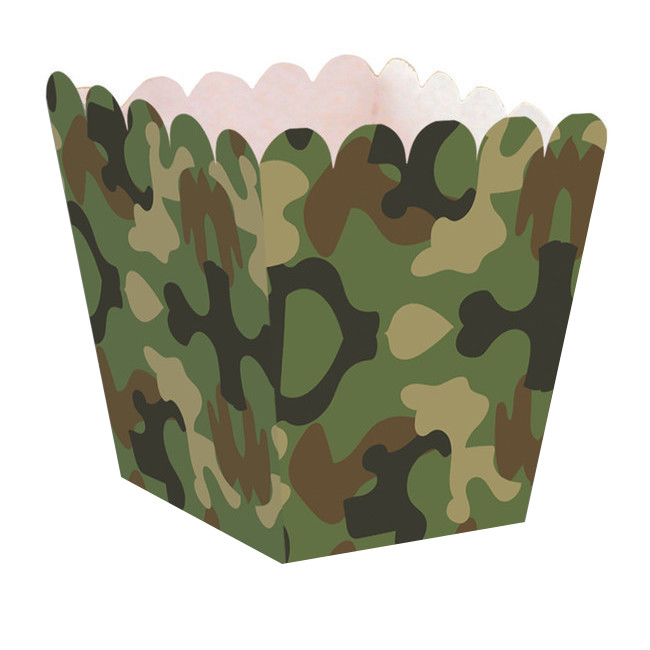 Assiettes Militaires Camouflage 18 cm - 8 pcs. par 2,50 €