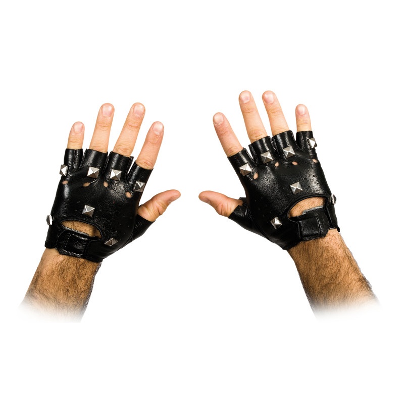 Vista delantera del gants Punk - 13 cm