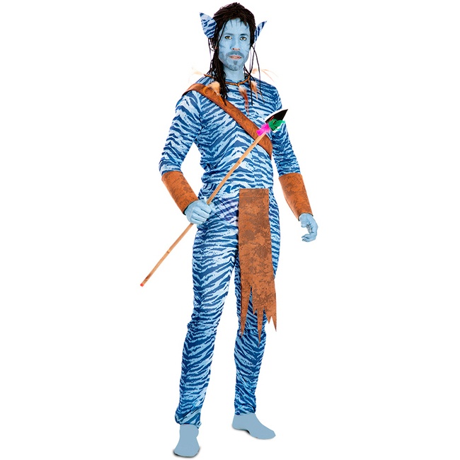 Vista principal del costume Avatar pour homme disponible también en talla XL