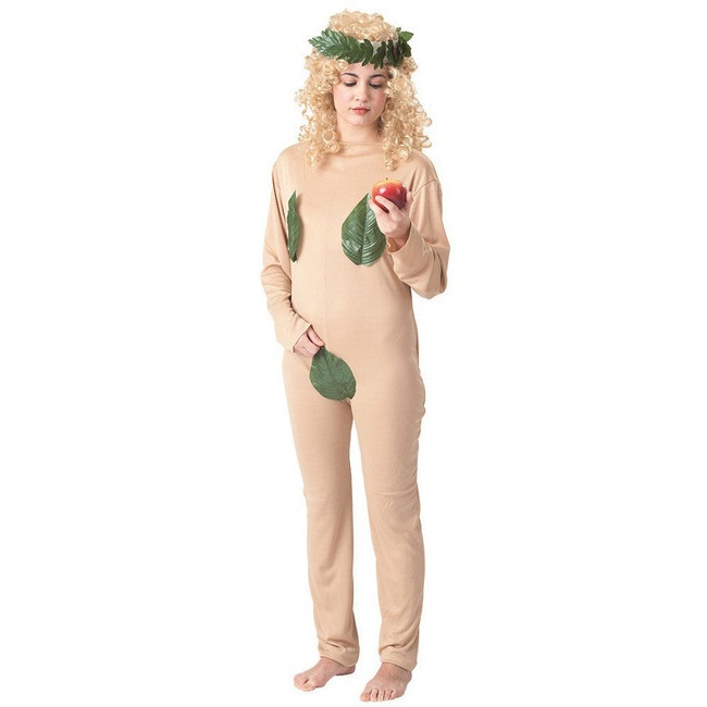Vista delantera del costume d'Adam et Eve pour femmes en stock