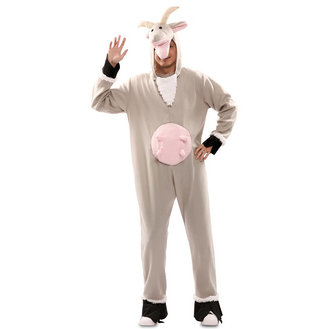 Vista principal del costume de chèvre légionnaire pour adultes en stock