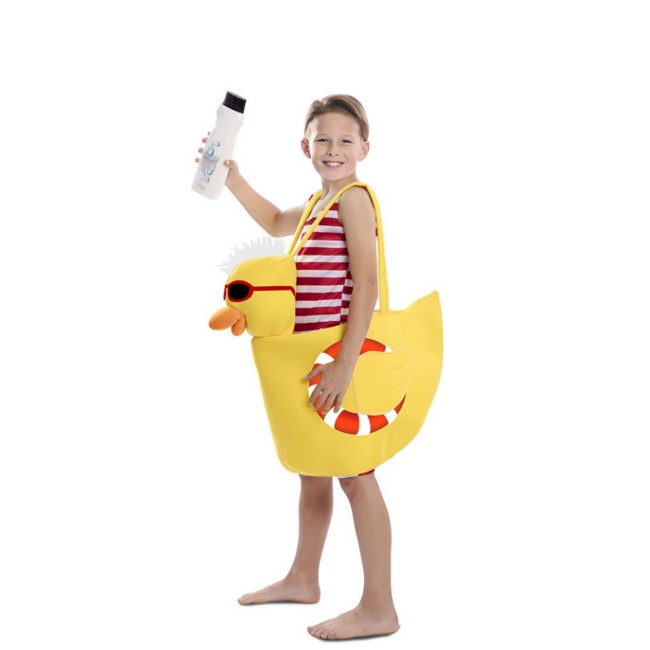 Vista principal del costume de canard de douche pour enfants en stock
