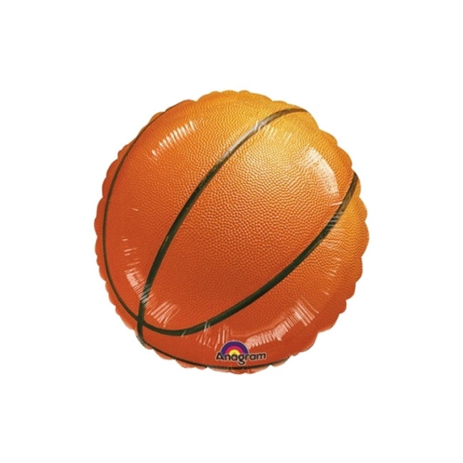 Vista frontal del ballon de basket rond 43 cm - Anagramme en stock
