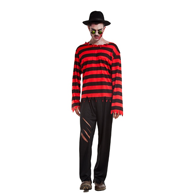 Vista principal del costume adulte Freddy Killer en stock