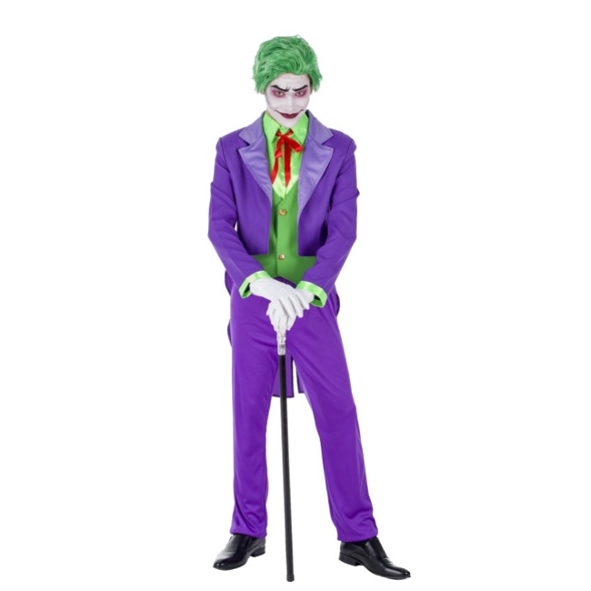 Vista principal del costume de clown bouffon pour hommes disponible también en talla XL
