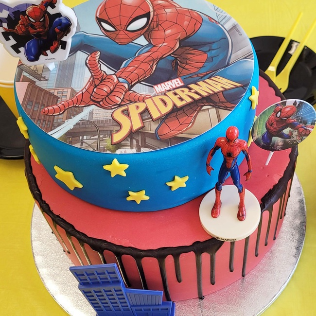 Pack fête d'anniversaire Spiderman - Dekora - 4 produits par 23,75 €