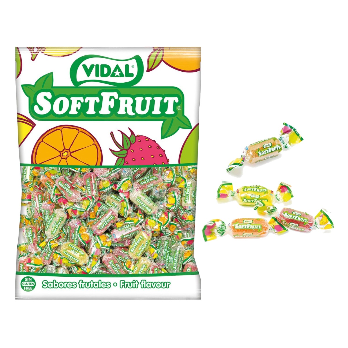 Sachet de bonbons gélifiés assortis - emballage individuel - Fini