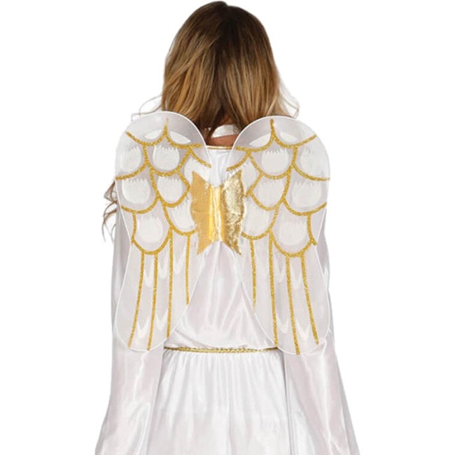 Foto lateral/trasera del modelo de Costume d'ange pour femmes
