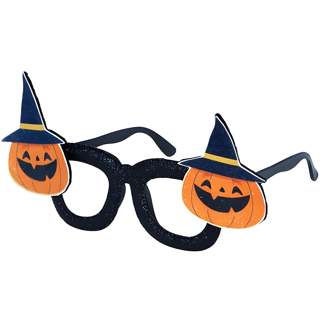 Lunettes De Soleil Citrouille Halloween – Sans Monture, Lentilles Colorées – Déguisement, Fête, Photo – Pour Femmes Et Hommes, Style Décalé