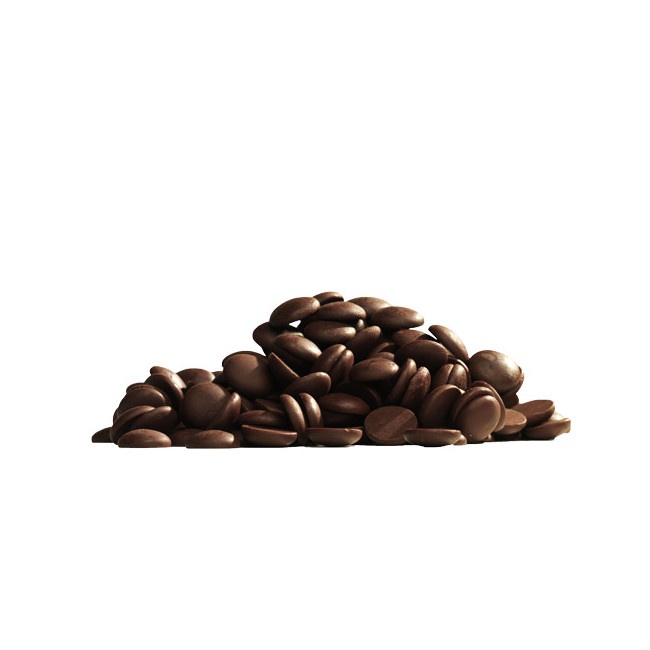 Foto detallada de pépites de chocolat noir fondant 54,5 % de 1 kg - Callebaut