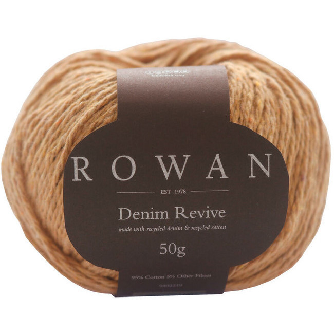 Vista frontal del denim Revive 50 gr - Rowan en stock