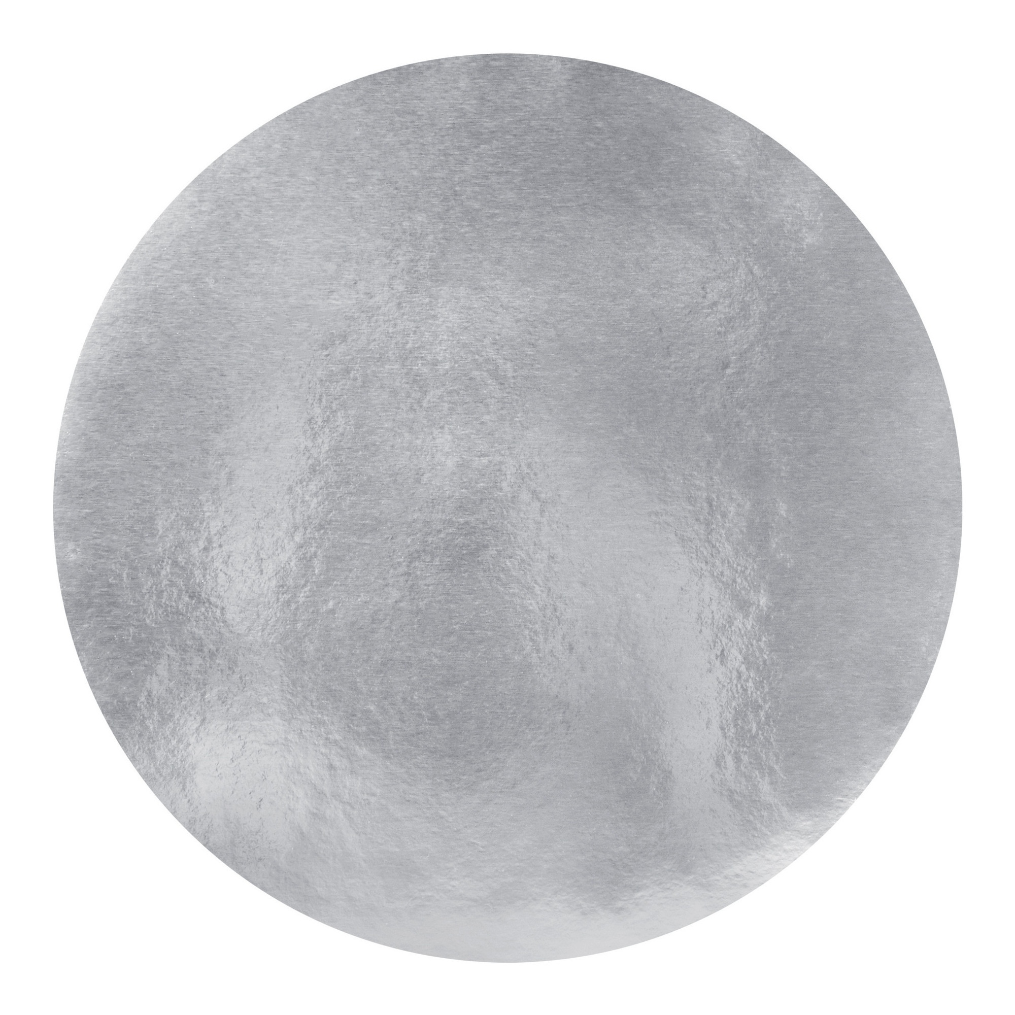 Support pour gâteau de 25 x 25 x 0,3 cm brillant - 5 unités