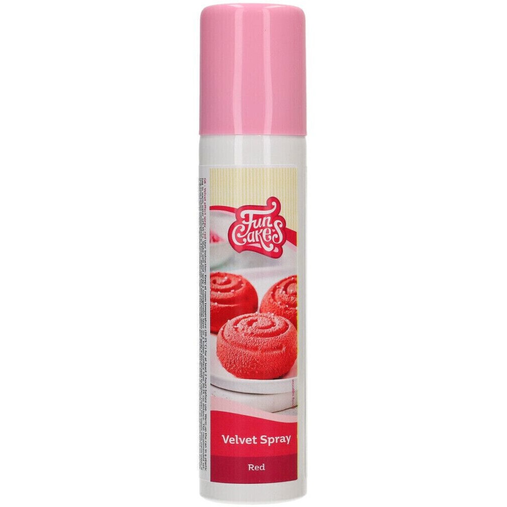 Spray comestible effet velours de 100 ml - Funcakes