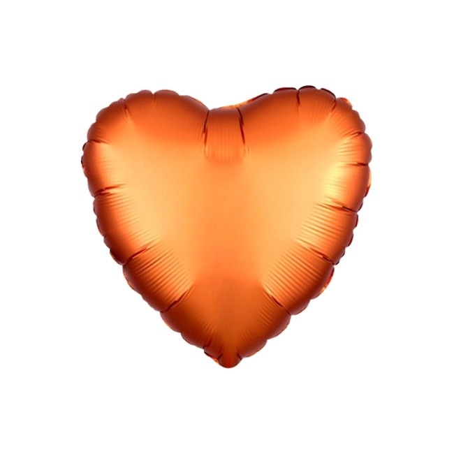 Ballon en forme de coeur satin de 43 cm - Anagram - 1 unité