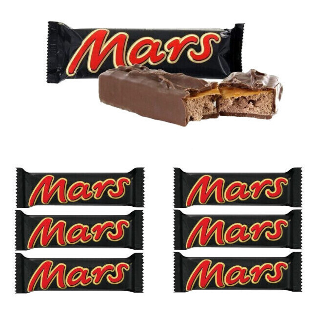Chocolat au lait Mars avec caramel - 6 pièces par 5,75 €