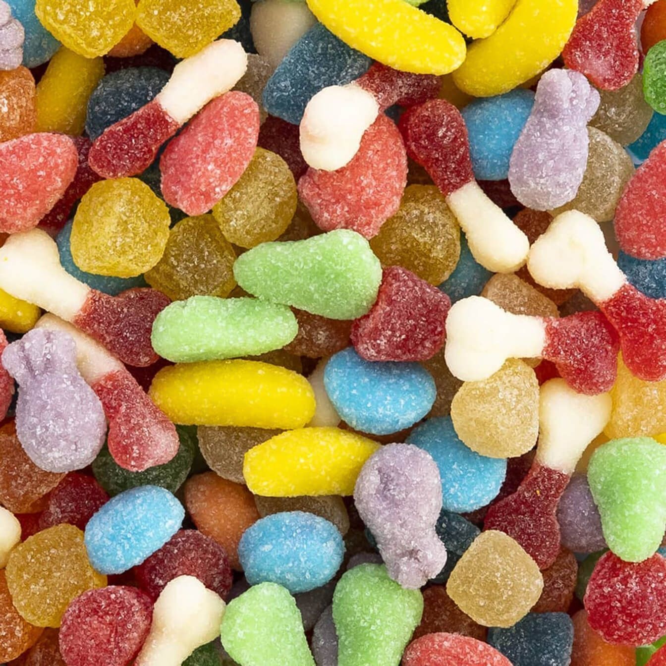 Sac assorti de bonbons gélifiés sucrés - Vidal - 1 kg - 2